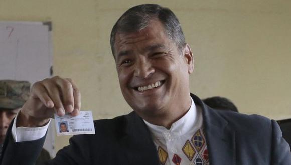 Ecuador: Rafael Correa postulará a vicepresidencia en las elecciones del próximo año. (Foto: AFP)