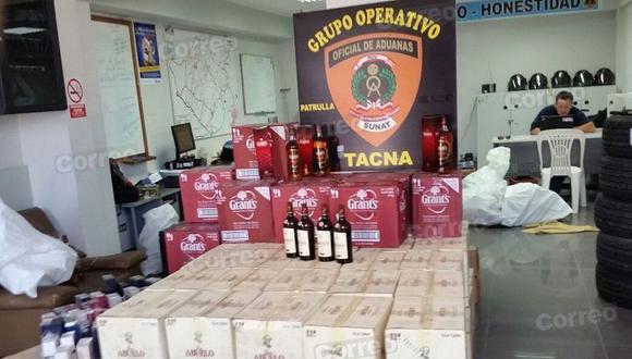 Tres vehículos trasladaban mercadería de contrabando a Puno