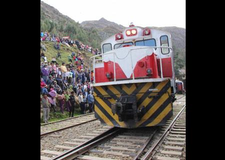 Declaran de necesidad pública reactivación del "Tren macho" 