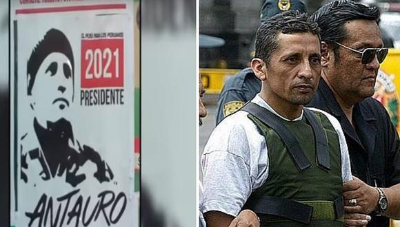 Etnocaceristas reparten afiches anunciando candidatura presidencial de Antauro Humala (VIDEO)