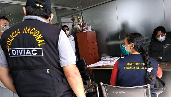 Fiscalía intervino oficinas del Gobierno Regional de Arequipa por compra de mascarillas