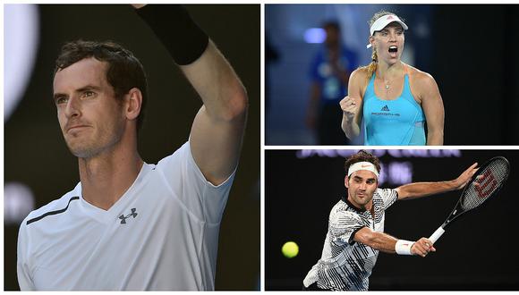 Abierto de Australia: Murray, Federer y Kerber ganan en la primera jornada