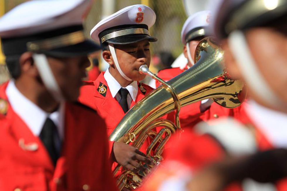 Así se realizó el concurso de bandas en Concepción (FOTOS)