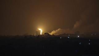 Israel ataca Franja de Gaza tras disparo de cohete palestino