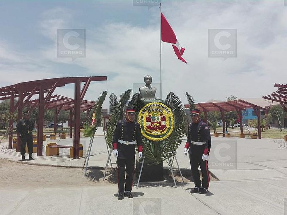 Tacna: Policía recuerda heroísmo de Mariano Santos 