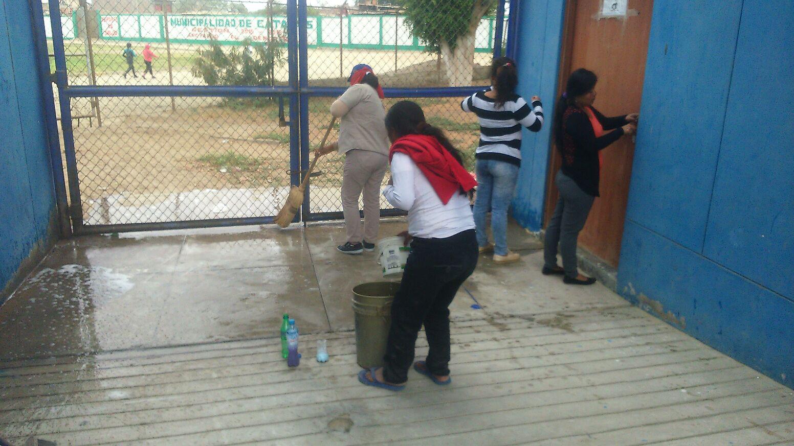 Piura: Almacén del Vaso de Leche en Catacaos en malas condiciones