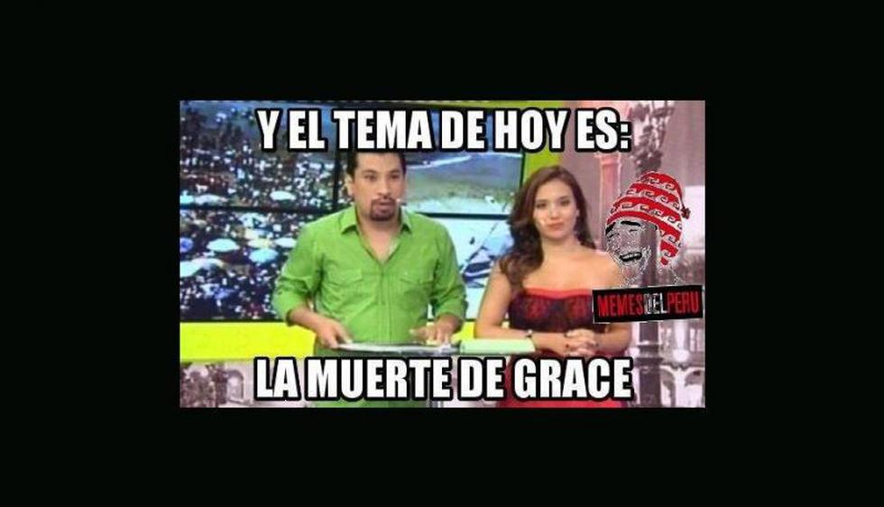 Memes por la "muerte de Grace" en "Al Fondo hay sitio" se popularizan en Facebook