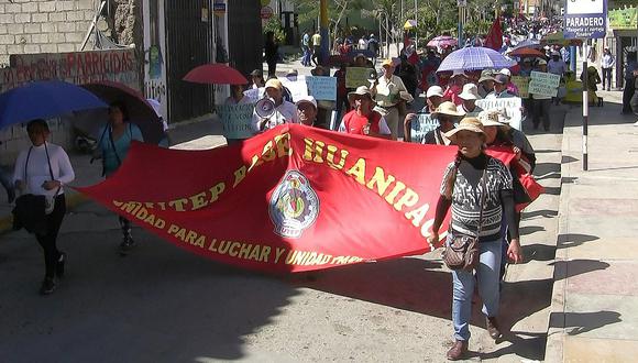 Maestros anuncian que huelga indefinida continuará en Apurímac