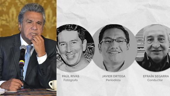 Presidente de Ecuador partió a Quito para atender el tema de los 3 periodistas asesinados por las FARC (VIDEO)