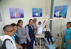 Inauguran primer centro odontológico en escuela de Loma Blanca en Huánuco