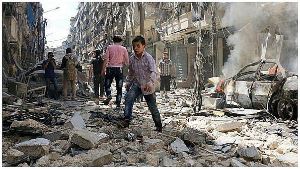 ​Siria: Al menos 15 muertos y más de 120 heridos por cohetes al oeste de Alepo