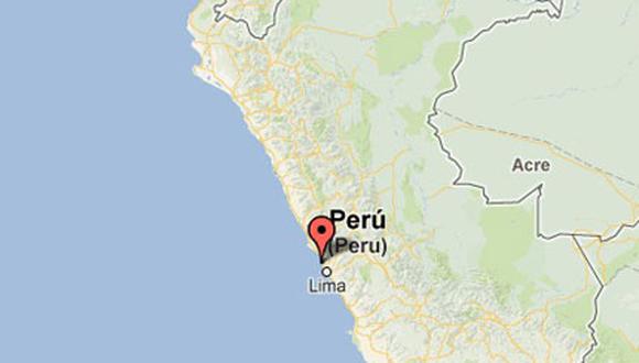 Sismo de 3,7 grados remece Lima