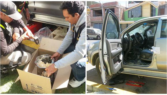 Arequipa: incautan 13 kilos de PBC con la ayuda del animal "Rex"