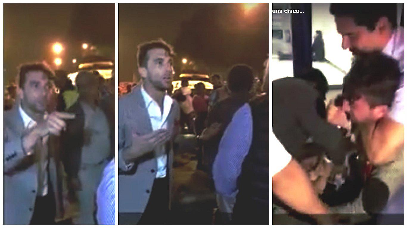 Antonio Pavón protagoniza vergonzosa pelea afuera de una discoteca en Barranco (VIDEO)