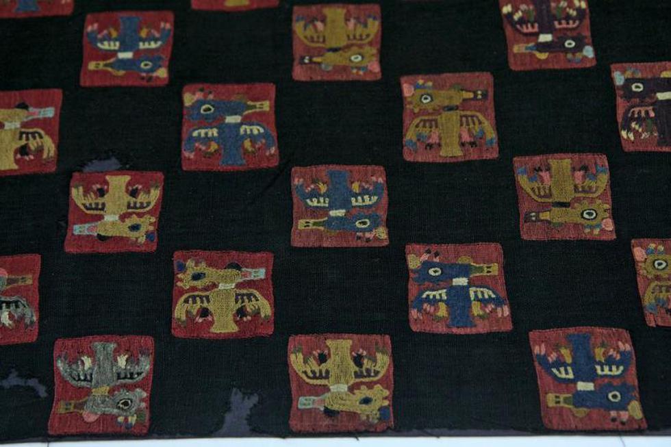 Los textiles Paracas fueron devueltos al Perú por Suecia (FOTOS)