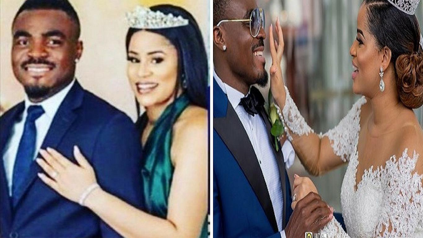Futbolista se divorcia de Miss Nigeria 2013 y contrae matrimonio con Miss Nigeria 2014 (FOTOS)