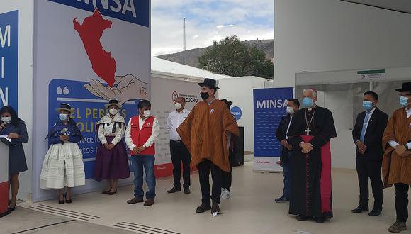​Presidente Martín Vizcarra inaugura Hospital Temporal en Ayacucho