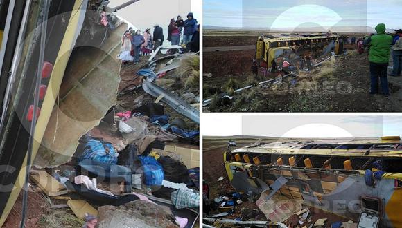 Tragedia en Puno: Al menos 18 fallecidos y 39 heridos tras choque de dos buses (FOTOS) 