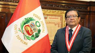 Juez supremo Jorge Luis Salas Arenas es elegido como nuevo presidente del JNE