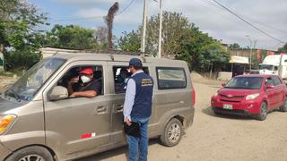 Piura: Realizan operativos a transportistas en la Panamericana Norte por Semana Santa