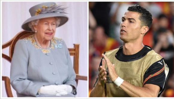Cristiano Ronaldo se pronunció en redes sociales tras la muerte de la reina Isabel II. (Foto: AFP)