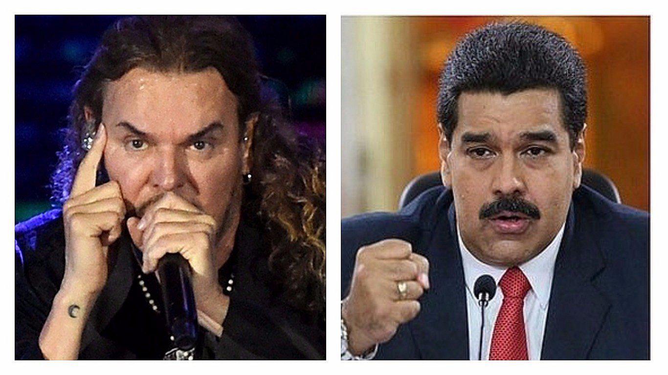 Fher de Maná lanzó fuertes calificativos contra Nicolás Maduro