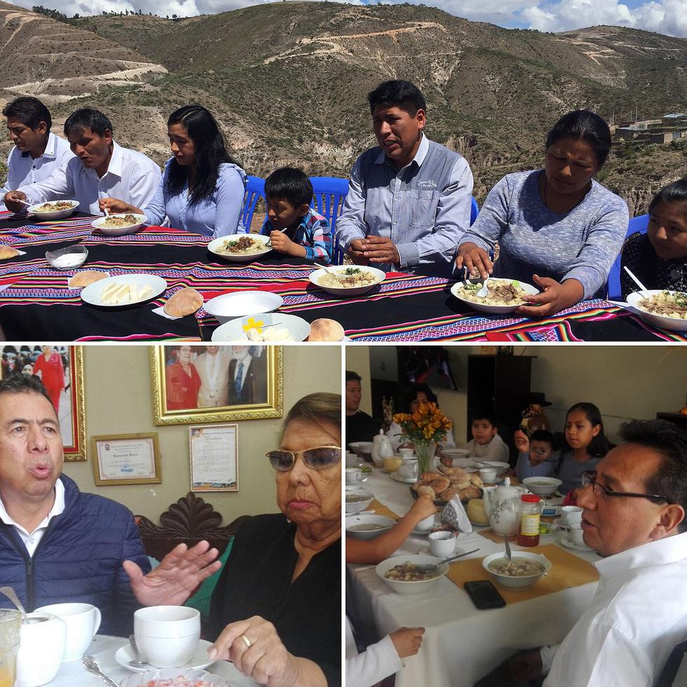 Así iniciaron su día “D” los candidatos regionales y provinciales (Fotos)