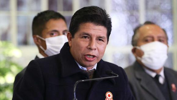 Pedro Castillo sería cercano a un exmilitar vinculado al narcotráfico. (Foto: Presidencia)