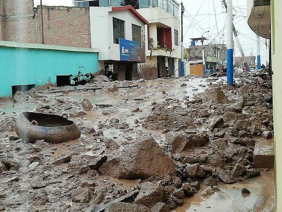 Las imágenes del huaico que azotó Aplao  (FOTOS)