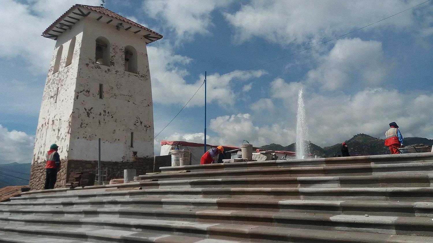 Intervención a la Plaza Santa Ana reforzará su potencial turístico en Cusco (FOTOS)