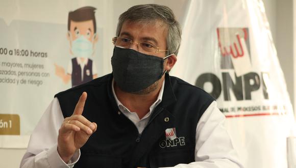 Jefe de la ONPE, Piero Corvetto, también pidió "cerrar las heridas" que se abrieron en el pasado proceso electoral y que para algunos "todavía se mantienen abiertas”. (Foto: archivo GEC)