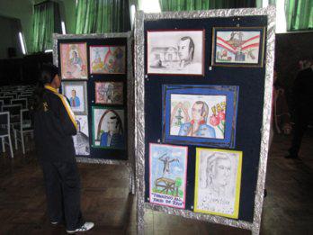 Escolares plasman gesta libertaria de Zela en dibujos