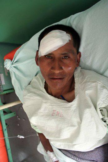 "Me salvé de morir
 porque me sentía mal"