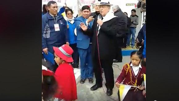 Cardenal Pedro Barreto llega a Junín en medio de multitudinaria recepción (VIDEO)