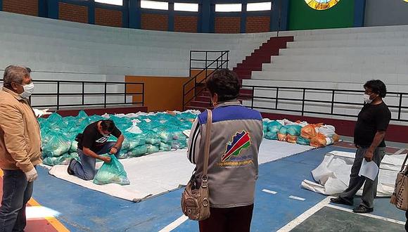 ​Repartirán 460 bolsas de alimentos a pobladores de Omate