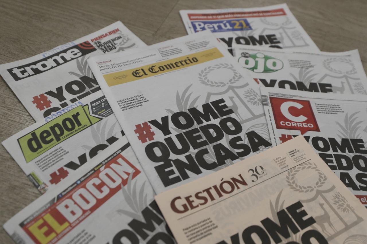 Los medios de comunicación están cumpliendo un papel fundamental para mantener informados a los peruanos sobre la prevención y el desarrollo de los casos de coronavirus. (Foto: GEC)