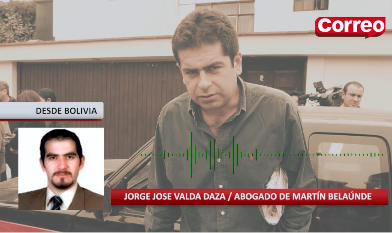 Abogado de Martín Belaunde: "No hemos visto policías peruanos por aquí"