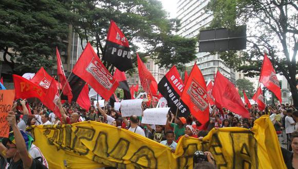 Brasil 2014: Siete heridos por protestas en Sao Paulo