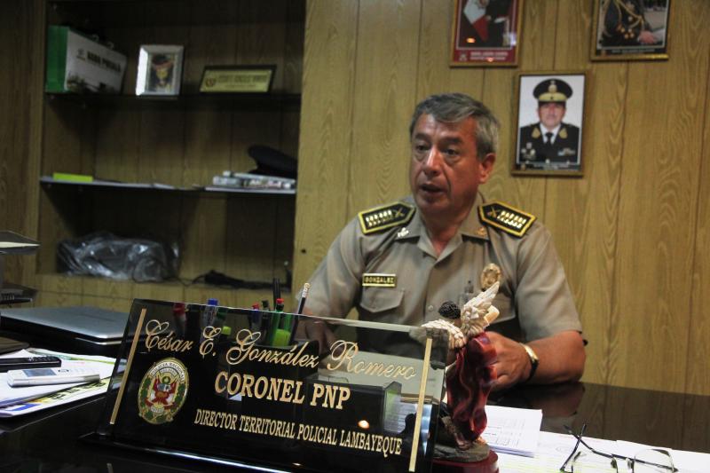 Coronel PNP César Gonzales volvería a Chiclayo por disposición del PJ