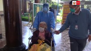 La anciana de casi 90 años que venció el coronavirus (VIDEO) 