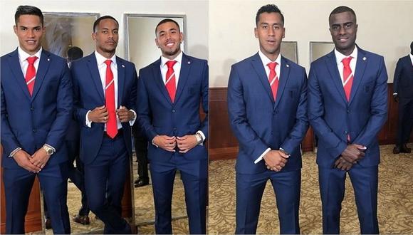 ​Selección peruana: jugadores se lucen con los trajes que usarán en el Mundial (FOTOS)