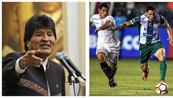 Evo Morales envió mensaje tras eliminación de Universitario a manos de Oriente Petrolero 
