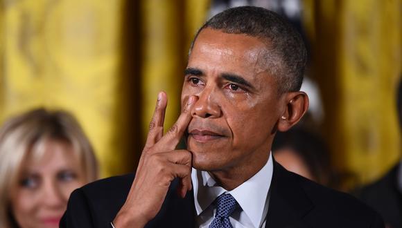 Barack Obama: Sus lágrimas no conmovieron a todos y se desata críticas en internet (VIDEOS)