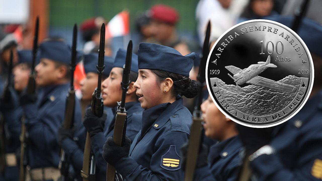 BCR: Ya está en circulación moneda de S/1 alusiva a los 100 años de la FAP