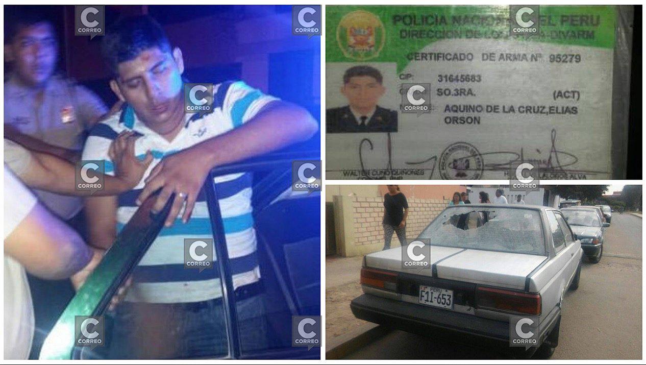 ​Callao: policía se enfrenta a balazos contra sus colegas (VIDEO)