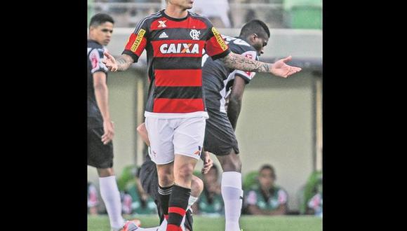 Paolo Guerrero falló último penal en derrota del Flamengo