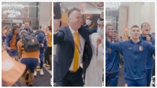 Bailando “Waka Waka”: el efusivo festejo de Países Bajos por la clasificación (VIDEO)