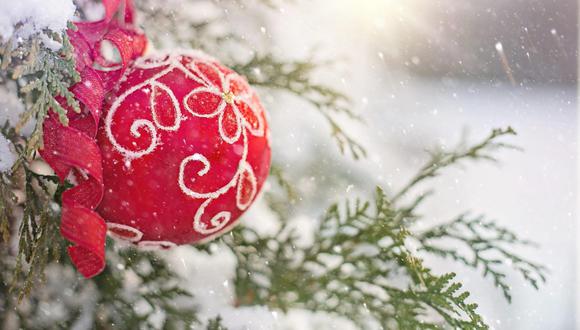 El árbol de Navidad nevado le dará un estilo diferente a tu decoración para esperar el 25 de diciembre. (Foto: Jill Wellington / Pixabay)
