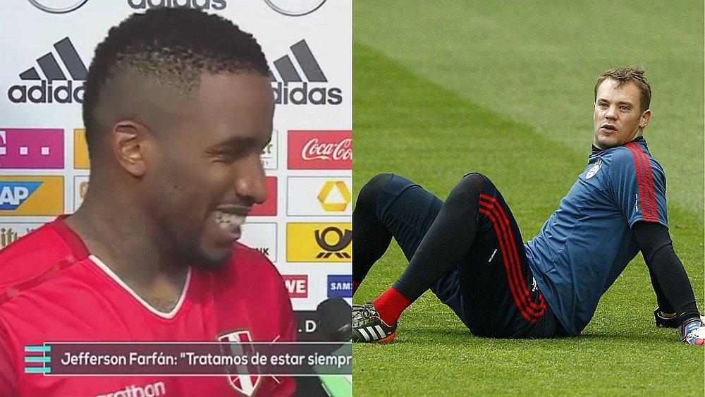 Jefferson Farfán sobre su amigo Manuel Neuer: "Ha sido mi novia" (VIDEO)