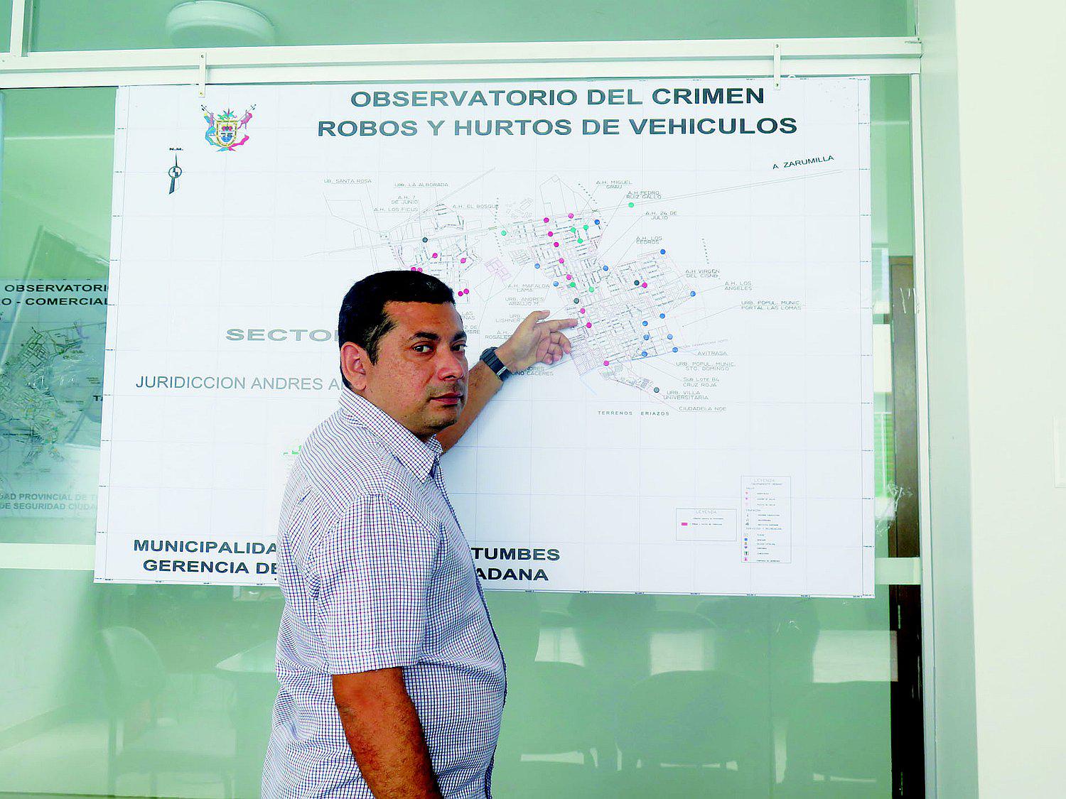 Observatorio del crimen ha logrado controlar 17 puntos críticos en Tumbes